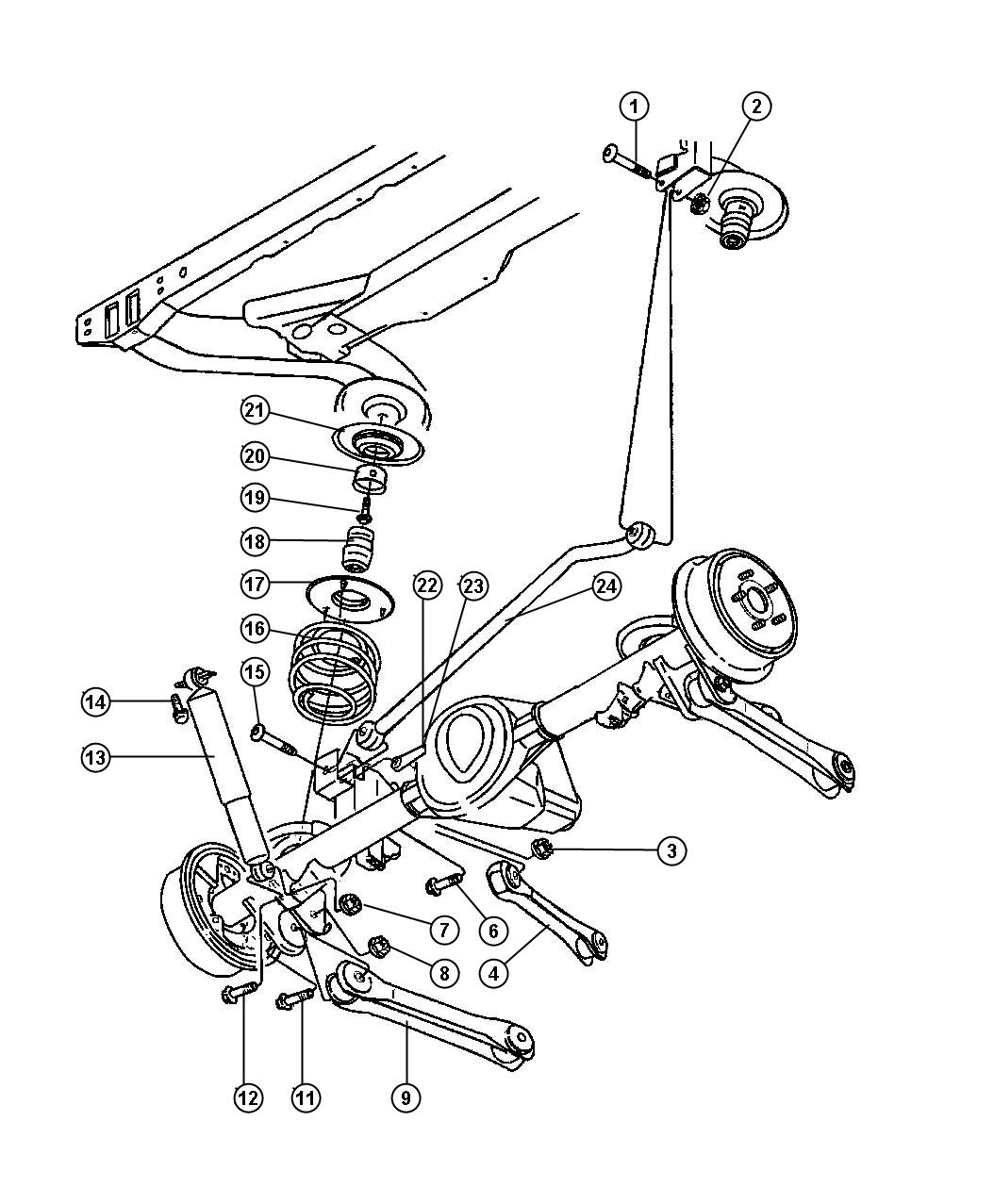 06505467AA - Jeep Screw. Truss head. M12x1.75x80. Mounting. Track bar ...