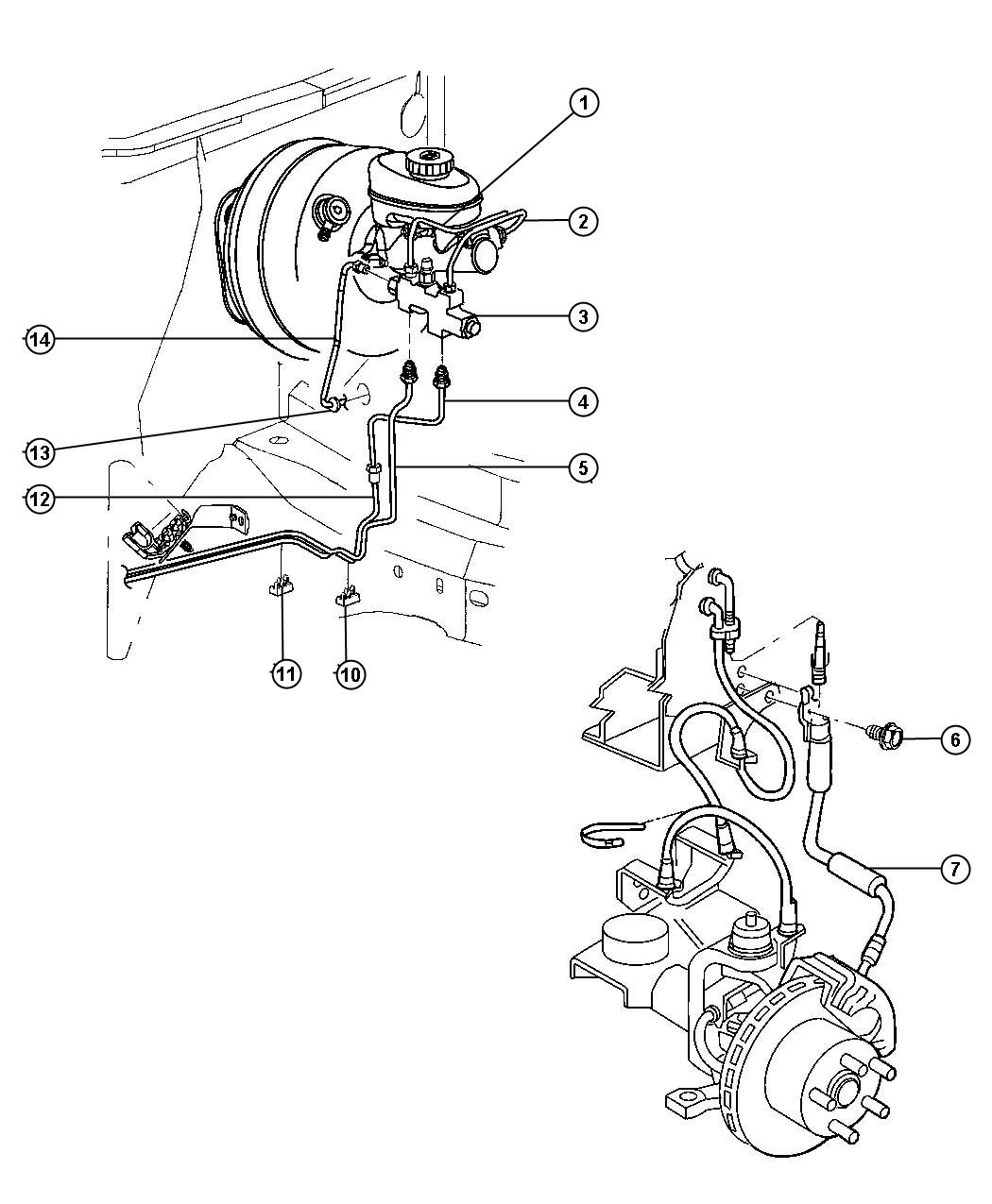 52128420AA - Jeep Valve. Proportioning. Valve, proportioning. [bga, 495 ...