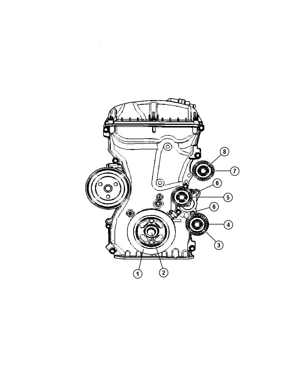 04891797ab Jeep Pulley Idler Upper Jeep Parts Overstock Lakeland Fl